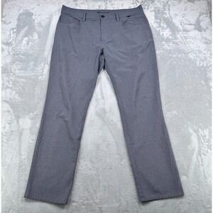 Travis Mathew Open To Close Pants Mens 36 Gray Golf Performance Comfort